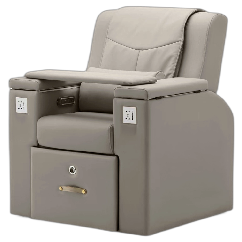 TROJAN Pedicure Spa Chair - Deluxe Grey