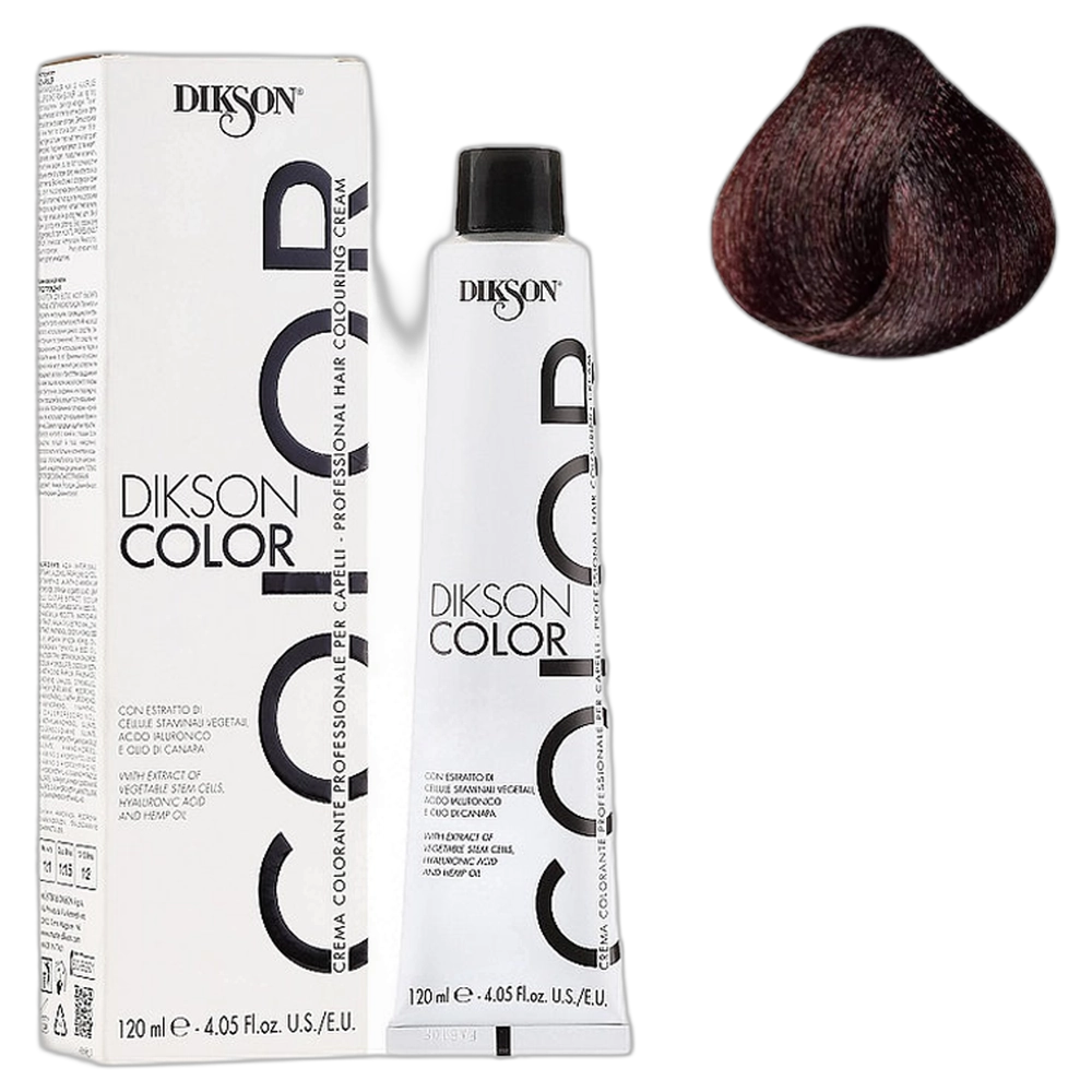 Dikson Color Extra 120ml 4.5 Brown Mahogany