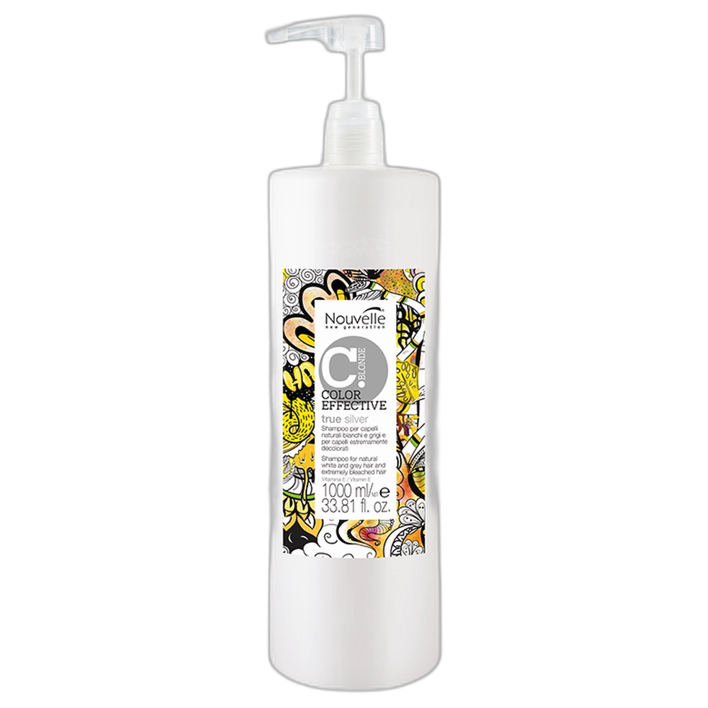***Nouvelle Color Effective True Silver Shampoo 1000ml