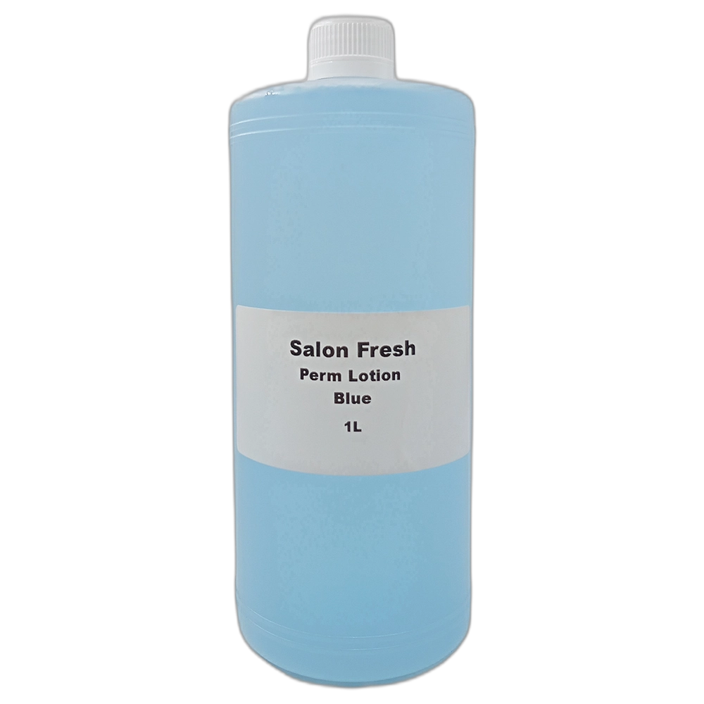 Salon Fresh Perm Lotion - Tinted (Blue) 1L