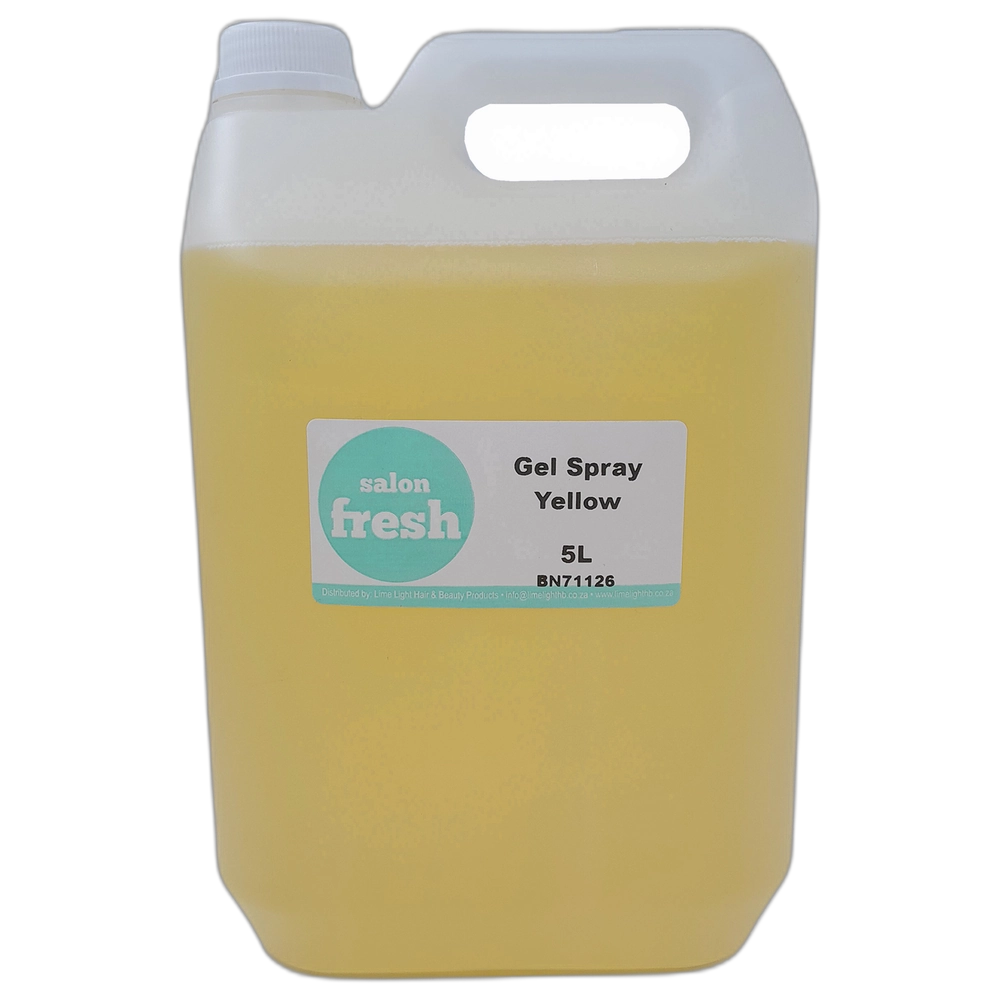 Salon Fresh Hairspray - Firm Hold (Yellow) 5L