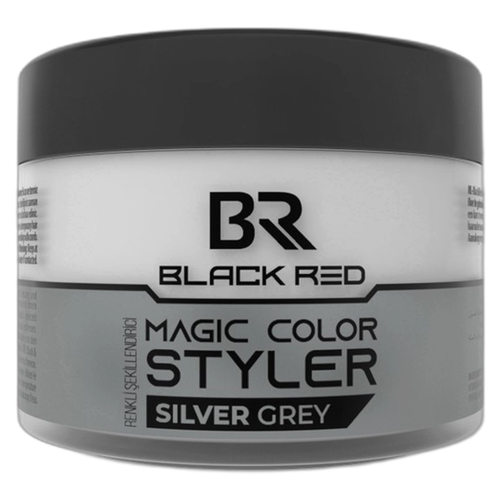 ***BLACKRED Magic Color Styler Wax - Silver Grey 100ml