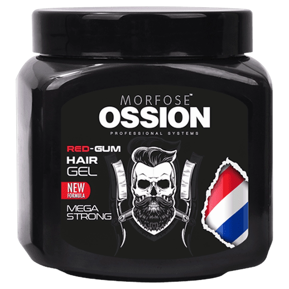 OSSION P.B.L. Mega Strong Hair Gel Red Gum 750ml