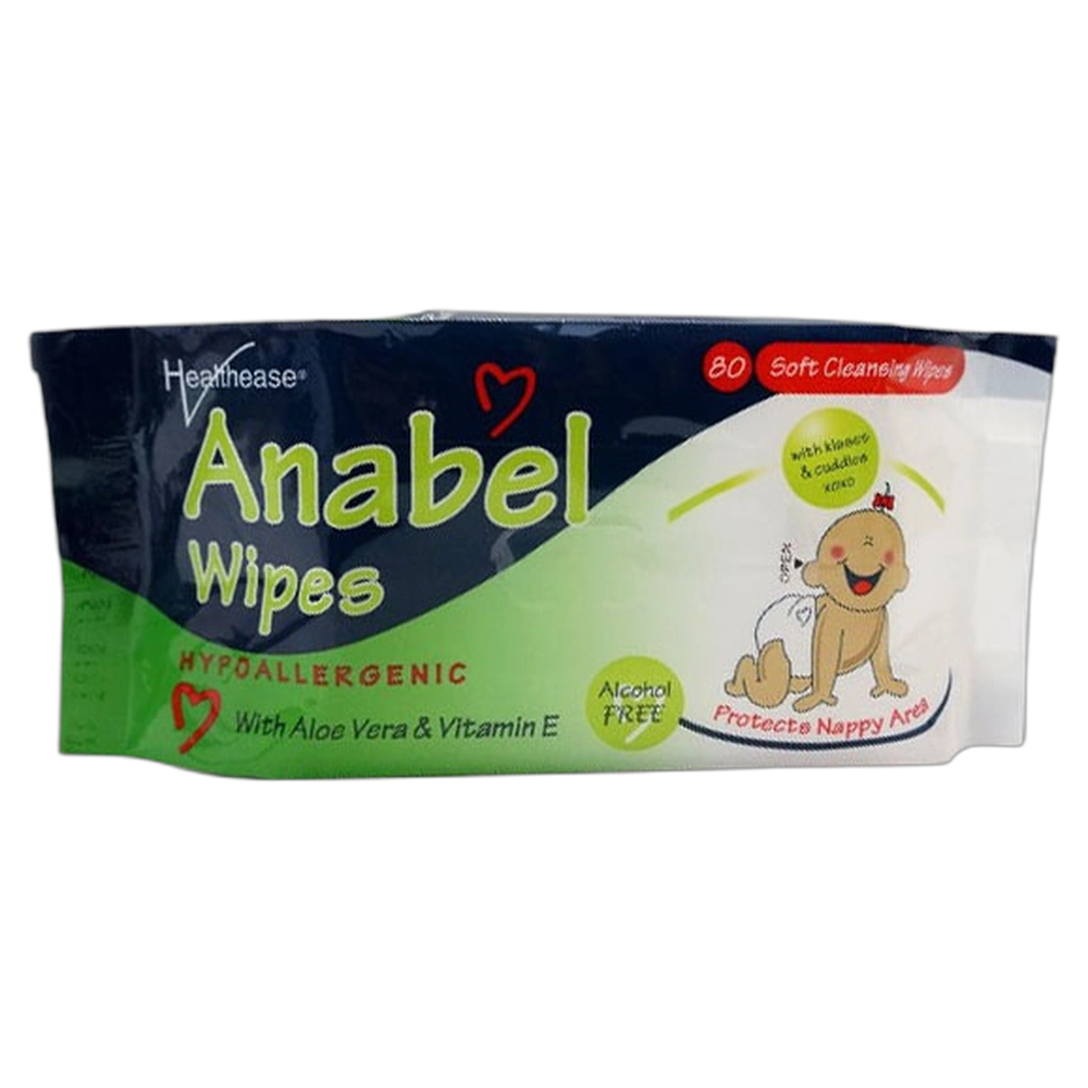 Disposable Wet Wipes 80pcs - Anabel