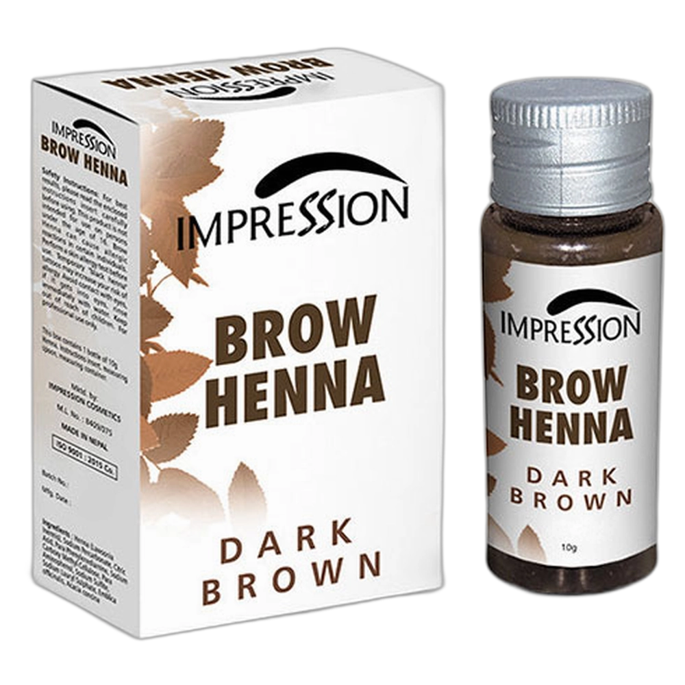 Brow Henna Powder - Dark Brown