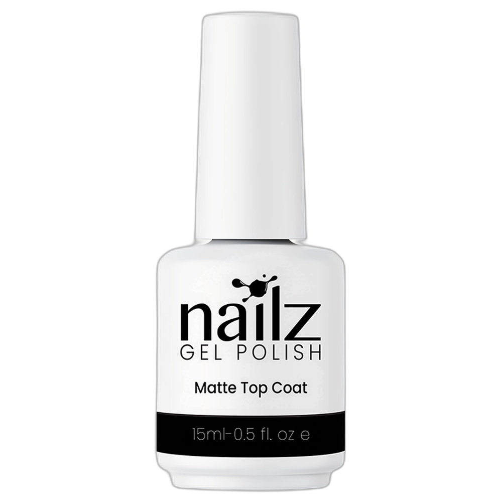 Nailz Gel Polish 15ml (Matte Top Coat)
