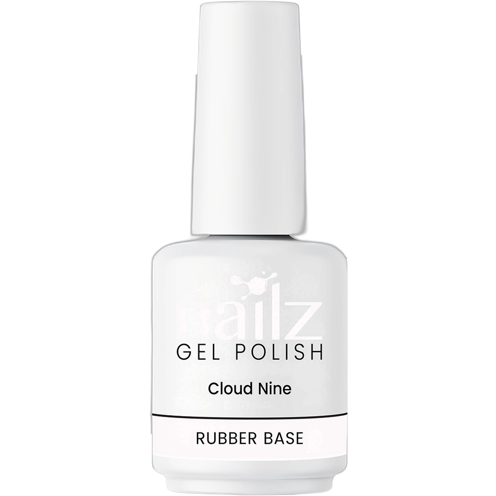 Nailz Gel Polish 15ml Rubber Base Gel - Cloud Nine