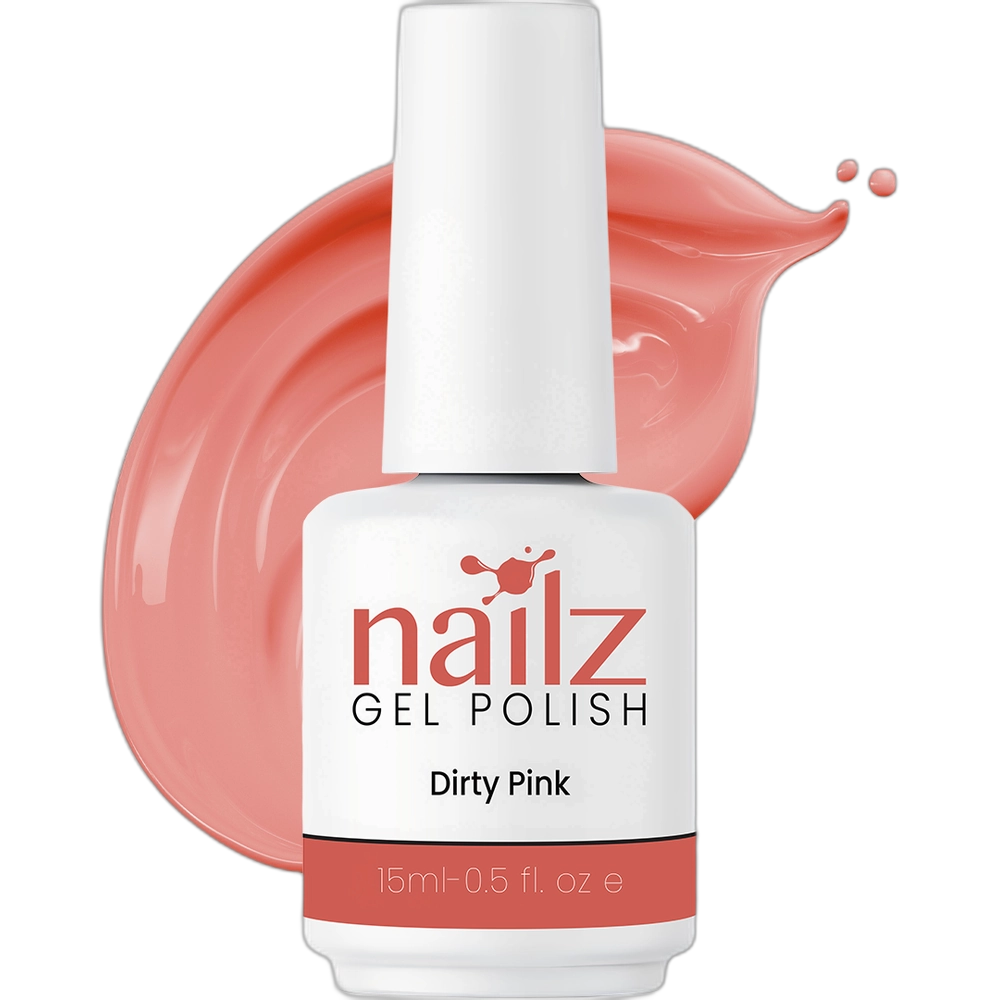 Nailz Gel Polish 15ml - 1008 - Dirty Pink