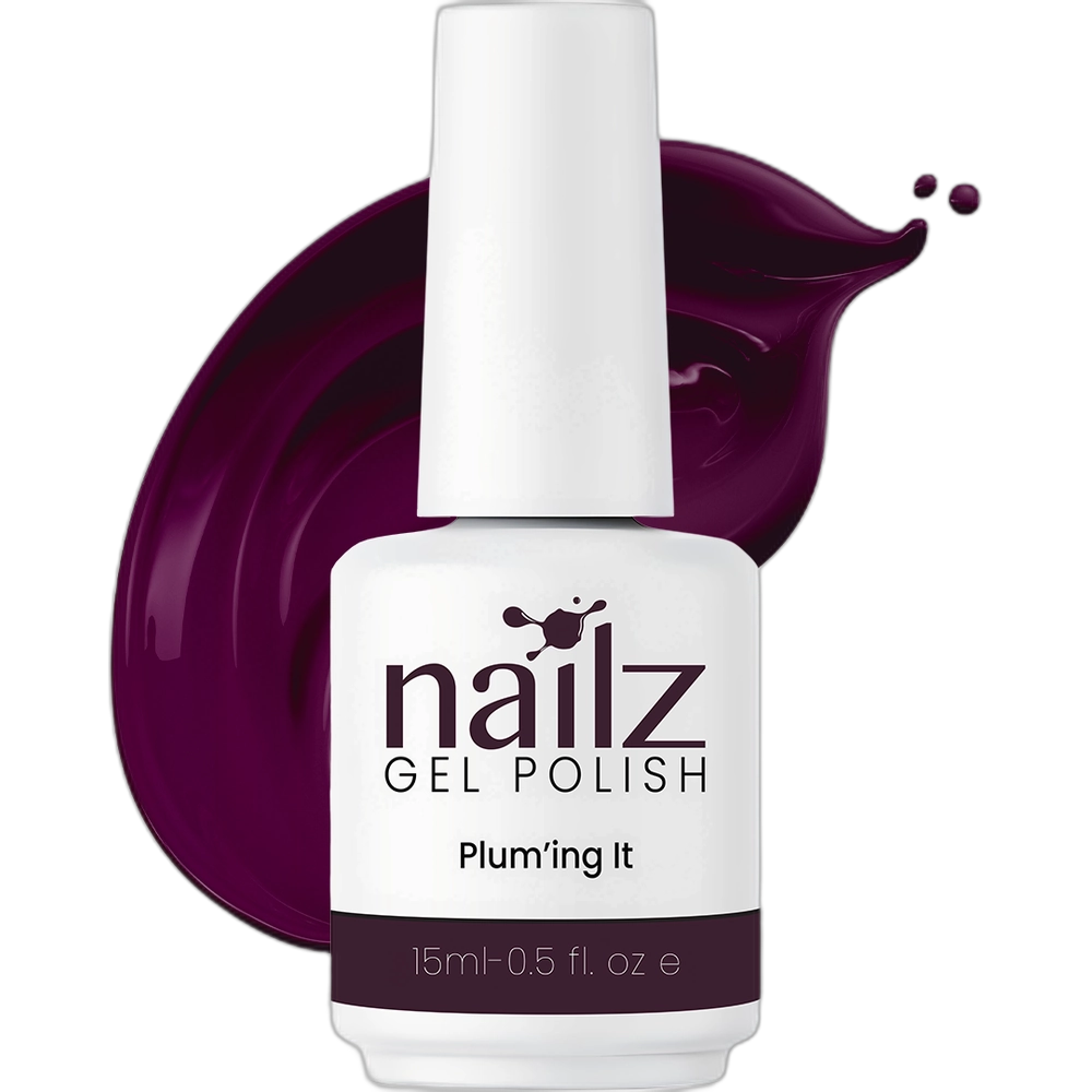 Nailz Gel Polish 15ml - 216 - Plum'ing It