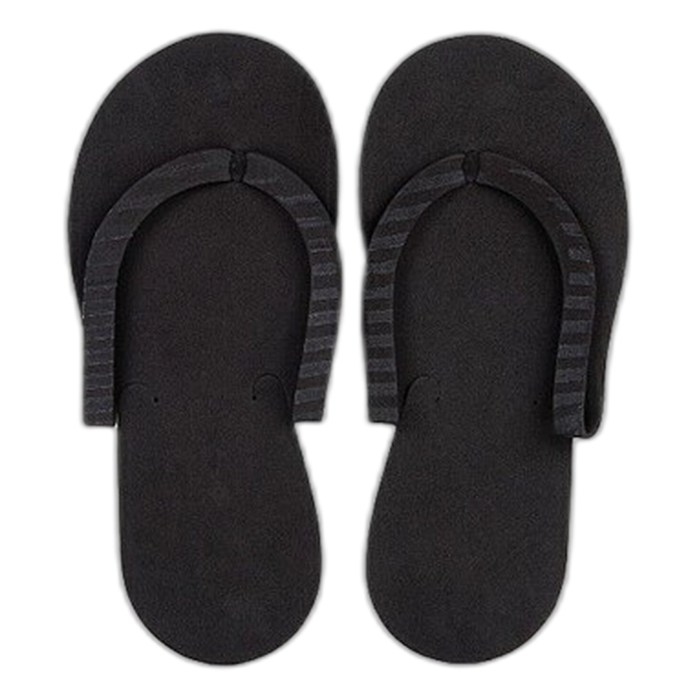 Pedi-Slippers Foam - Black