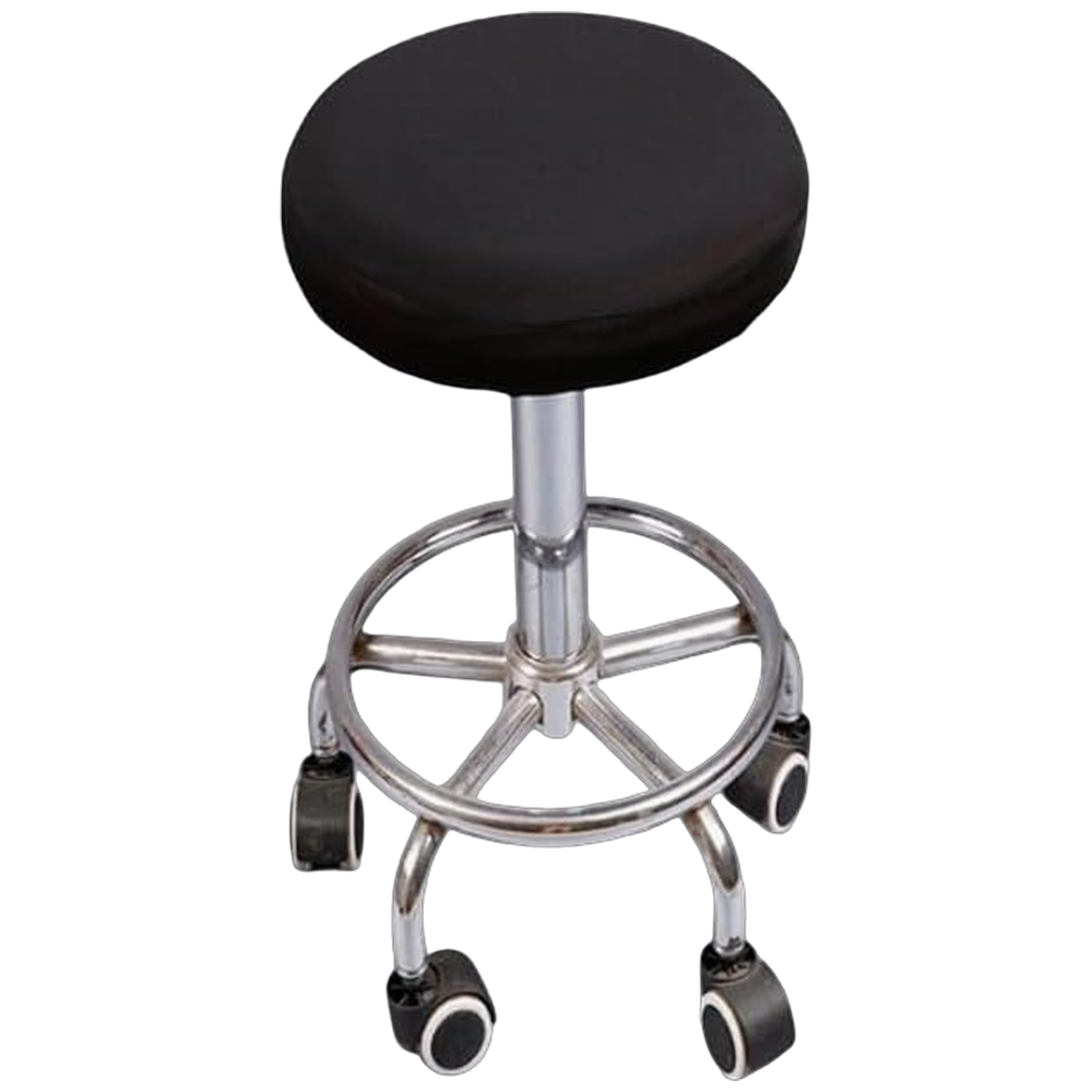 ***Stool and Back Grey with Black Trim