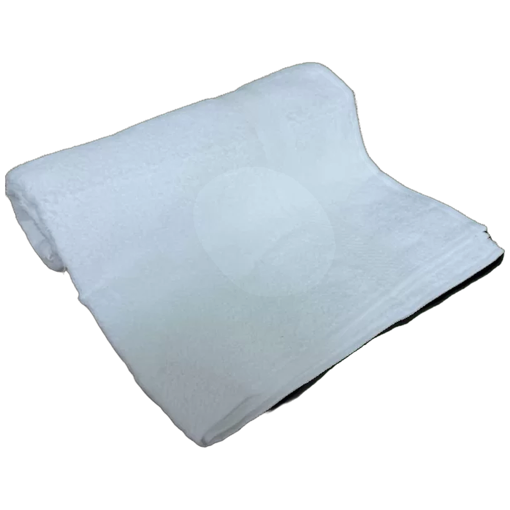 ***Bath Towel - White Diamond (White) 380gsm (69x130)
