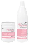 Dikson Promaster Karite Anti-Frizz shampoo and mask with shea butter