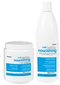 Dikson Promaster Milk Latte Nourishing shampoo and mask for dry, dull hair