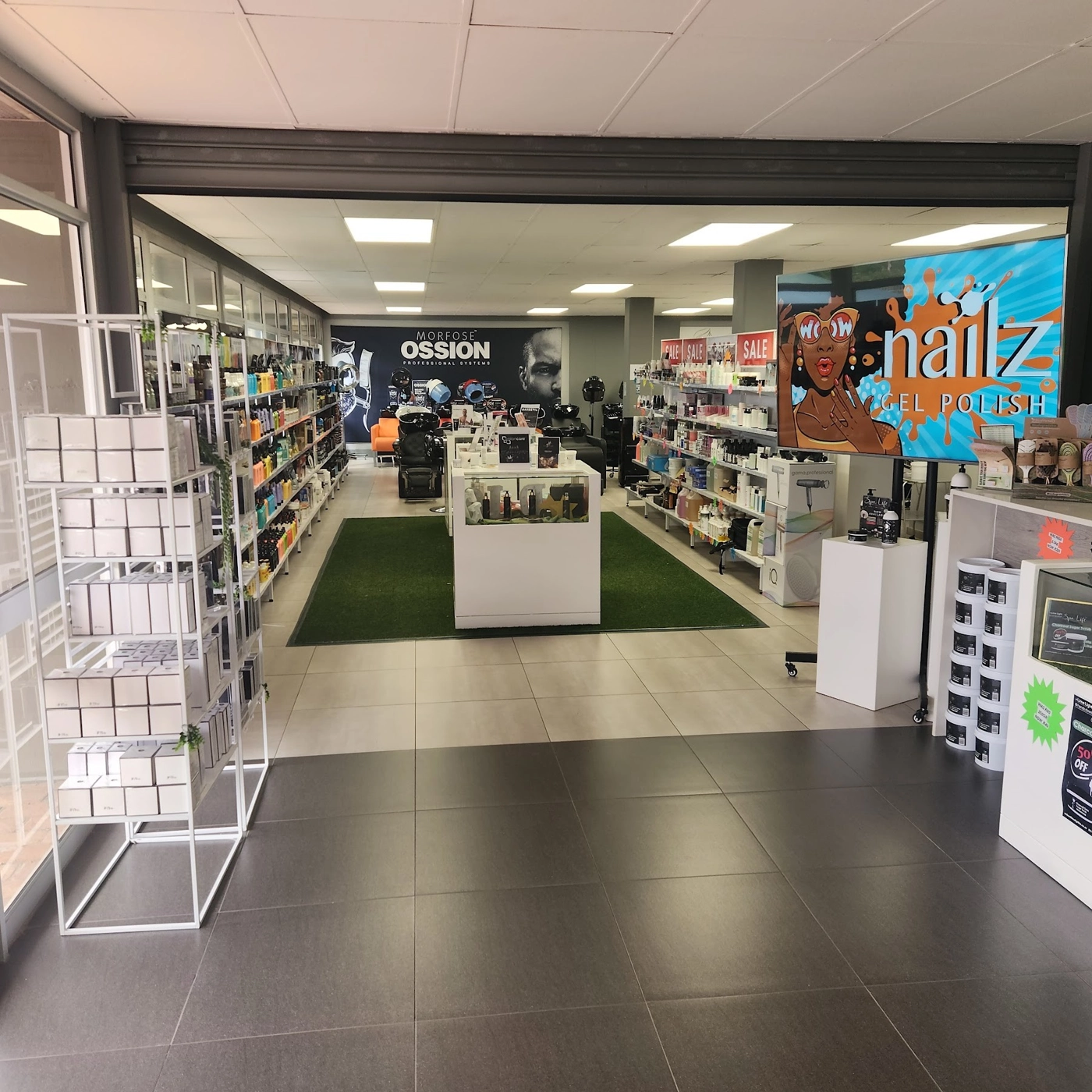 Inside the Lime Light Super Store in Sandton