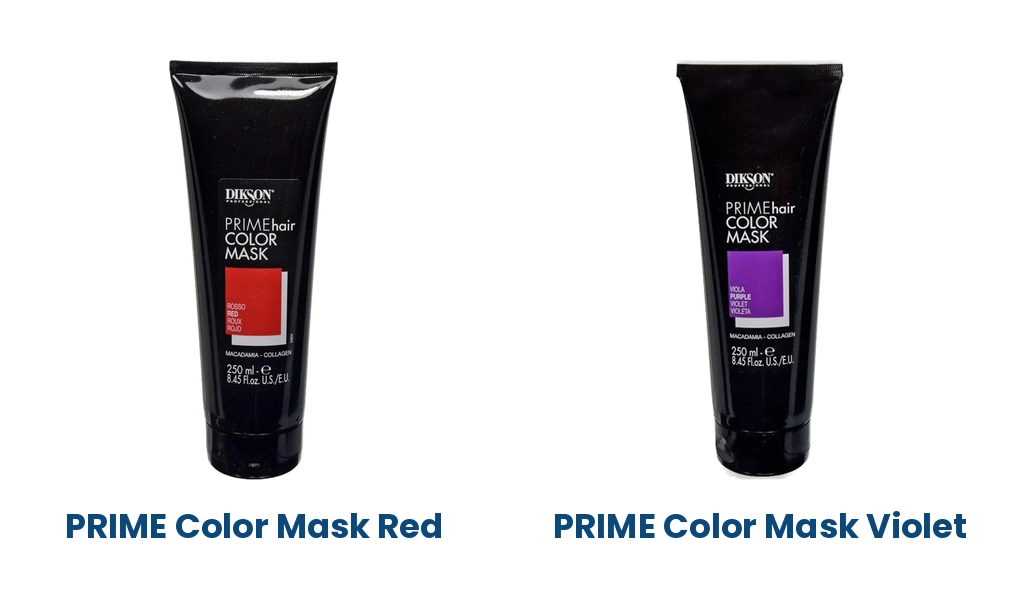 Dikson PRIME Hair Color Mask Red and Violet