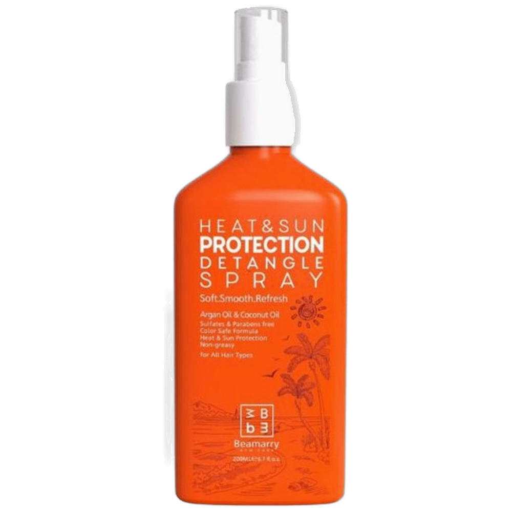 BEAMARRY Heat & Sun Protection Detangling Spray 200ml