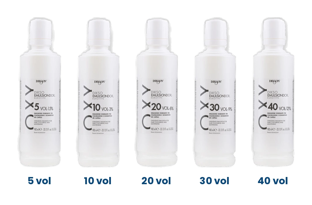 Dikson OXY Cream Peroxide 5, 10, 20, 30 and 40 volume, 980ml