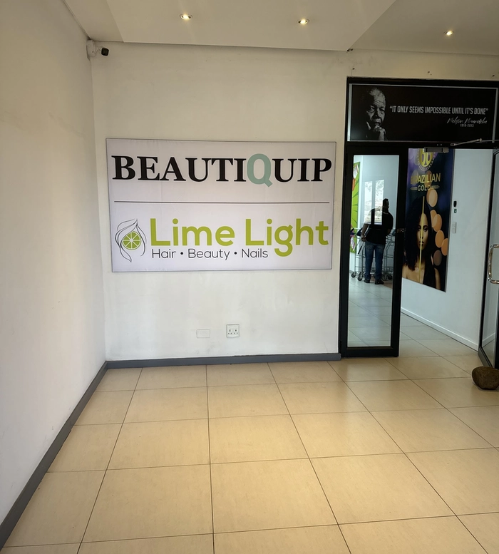 Entrance to Beautiquip and Lime Light in Berea, Durban
