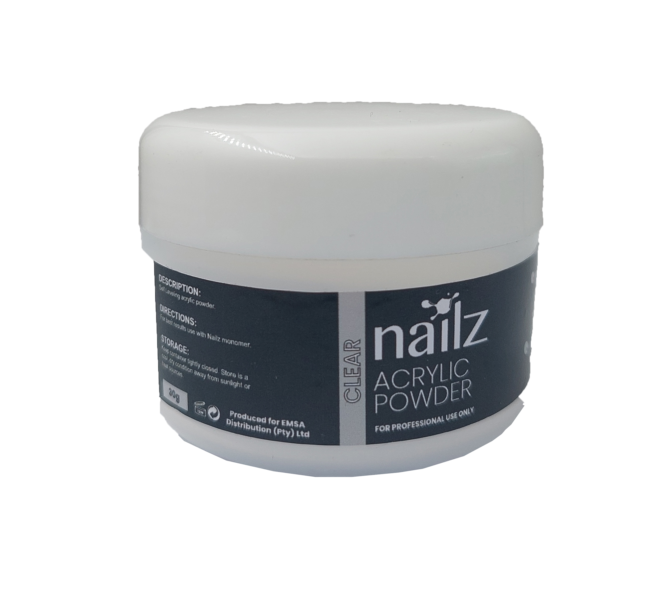 NHNACRUNBL23 Acrylic Powder 30gm - Clear - Image 1