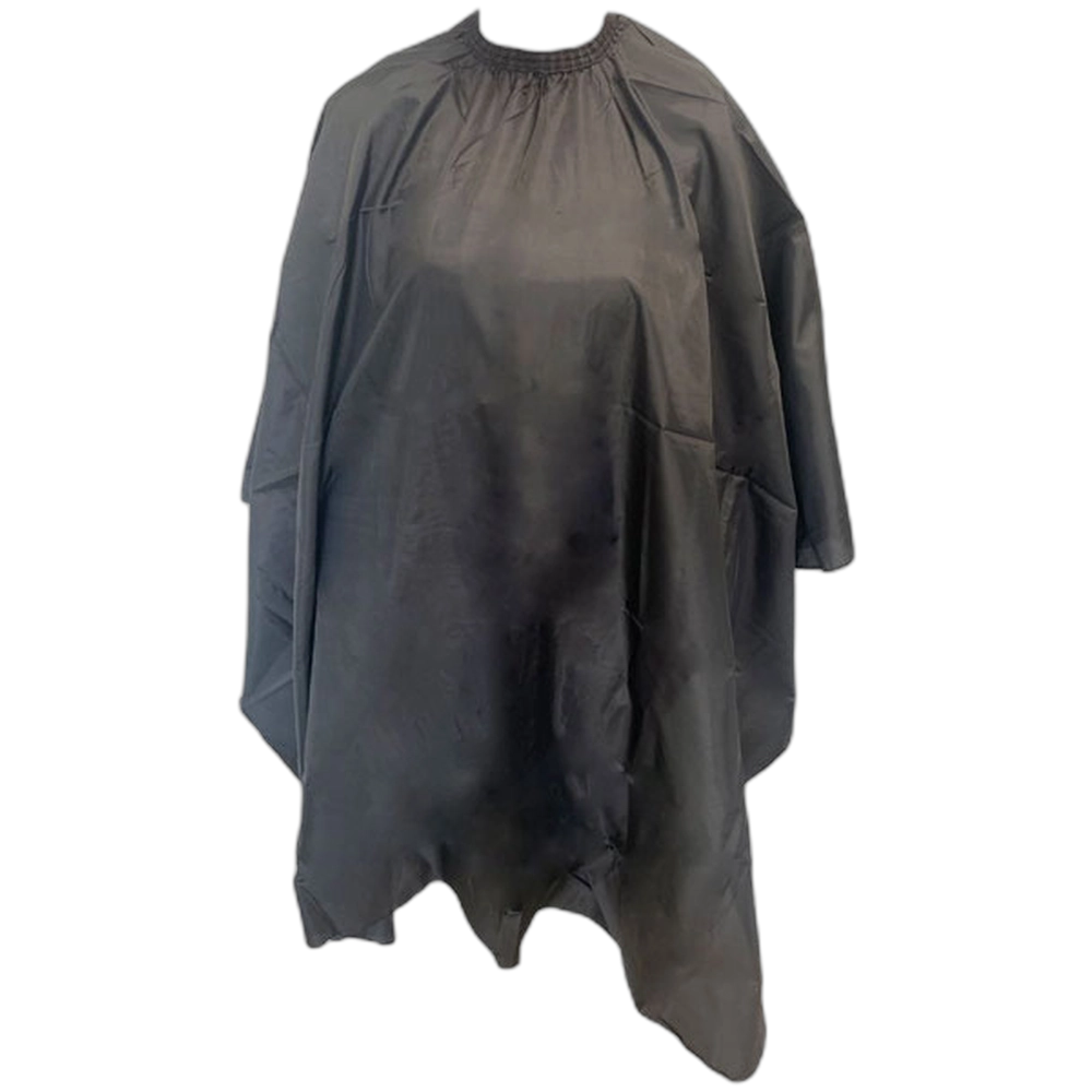1776430381_HHECAPUNBL24 Cutting Cape Polyester Black-Large Gown-Slide Clip(CP53739) - Image 1