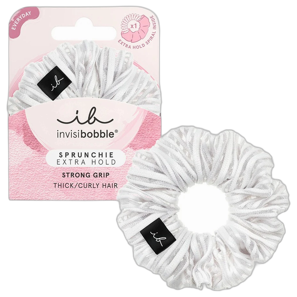1776430525_HHEHACINB043 invisibobble - Sprunchie - Extra Hold Pure White - Image 1