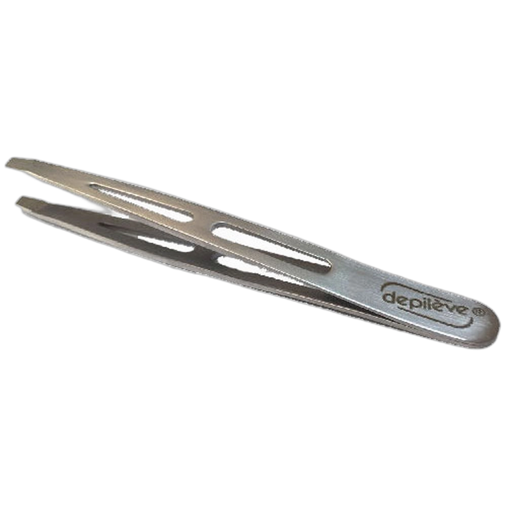 1776438739_NBETWEDEP003 Perforated Stainless Steel Tweezer - Image 1