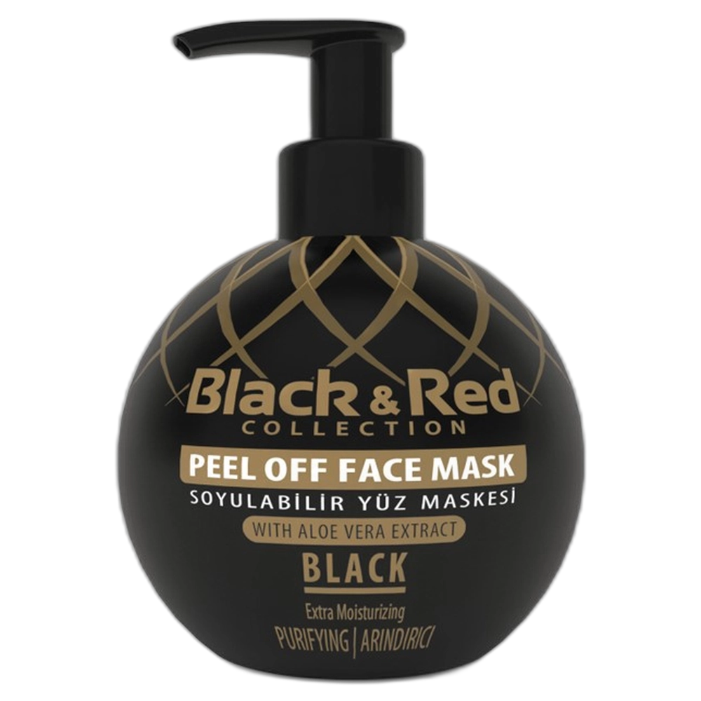 1776439741_NFBSKIBLR004 BLACKRED Peel Off Face Mask - Black 250ml - Image 1
