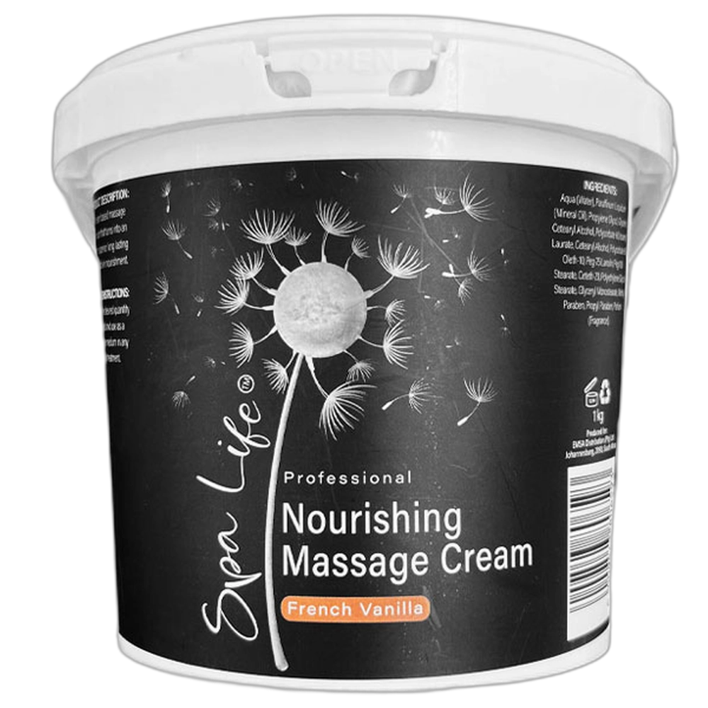 1776440008_NFBSKISPLL26 Spa Life Nourishing Massage Cream(French Vanilla)1000ml - Image 1