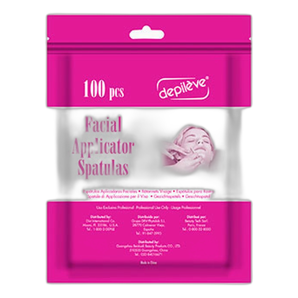 1776440152_NFBWAXDEP086 Depileve Facial Applicator Spatulas 100pcs - Image 1