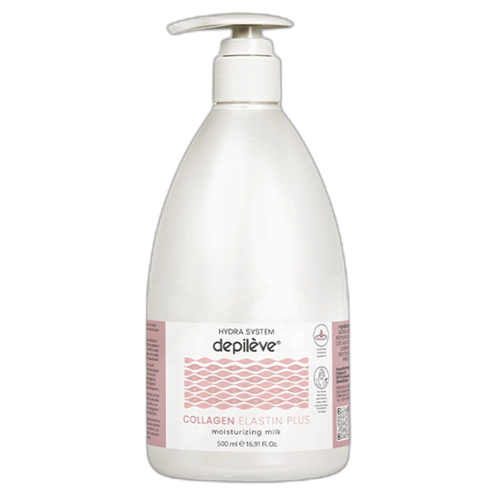 1776440240_NFBWAXDEP231 Depileve Collagen Elastin Plus 500ml - Moisturizing Milk - Image 1