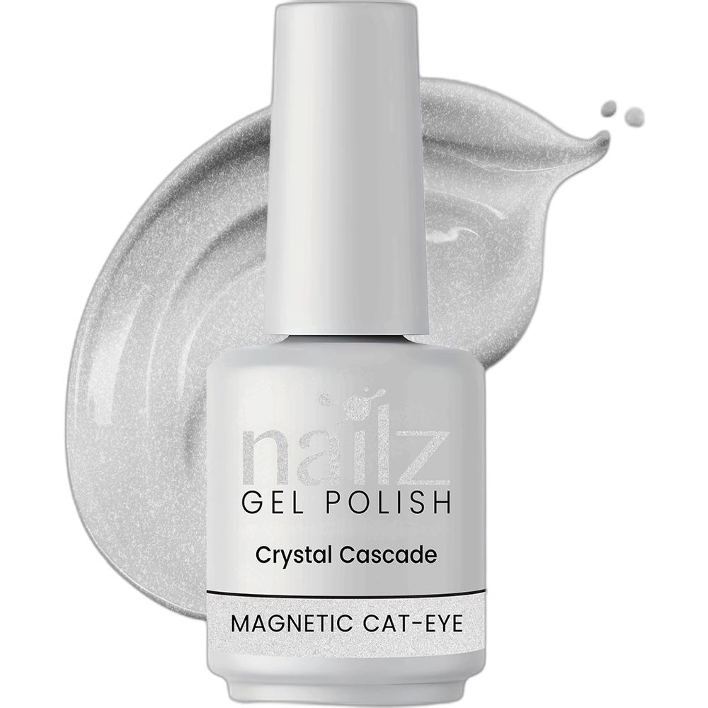 1776440797_NHNGPONLZ184 NAILZ Gel Polish 15ml Magnetic Cat Eye- Crystal Cascade - Image 1