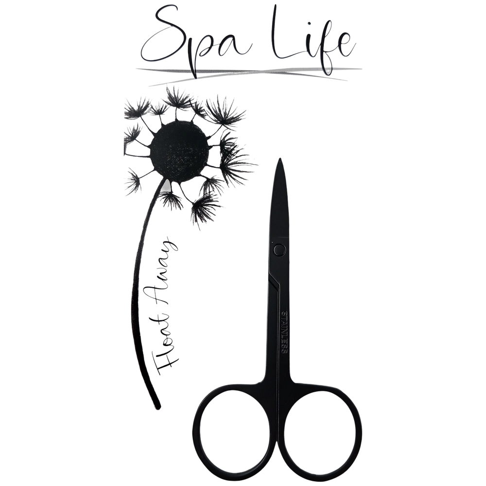 1776440927_NHNMANSPL022 Spa Life Cuticle Scissor-Curved-Black - Image 1