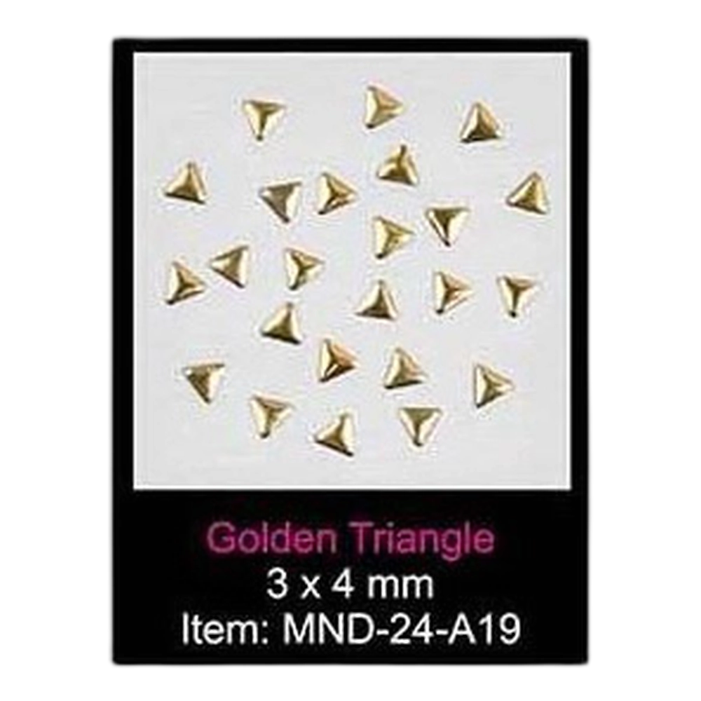 1776440991_NHNNARSIN020 Sina Metal Studs Golden Triangle - Image 1