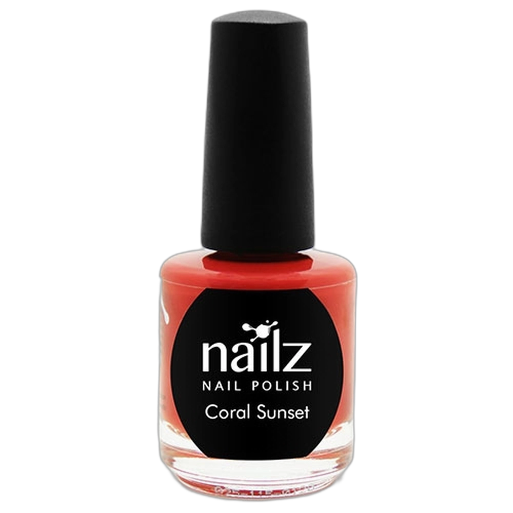 1776441073_NHNNPONLZ169 Nailz Nail Polish 15ml Coral Sunset - Image 1
