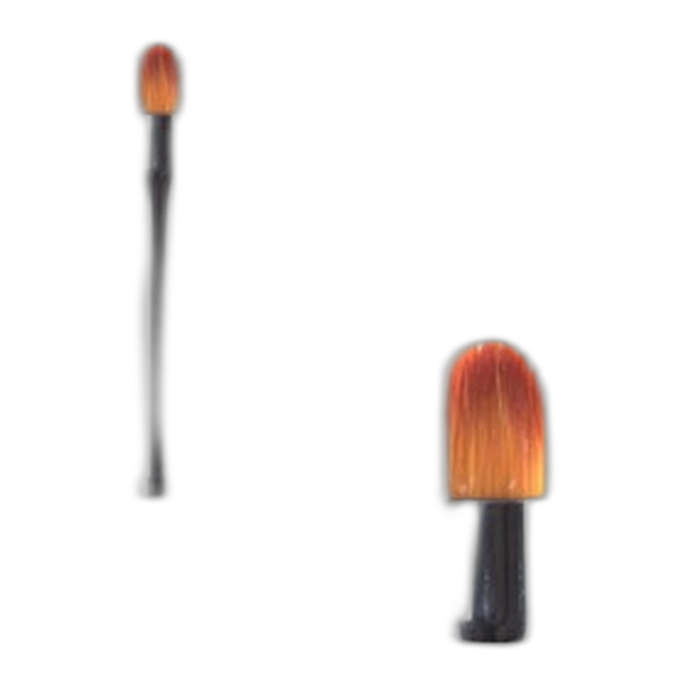 1776441246_NHNUVGUNB008 *Gel Brush #4 - Taclon with White Handle - Image 1