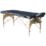 Marbella Portable 3 Part Wooden Massage Table  (Black)