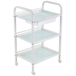 FFFTROUNB042 (Each) - Beauty Trolley - 3 Tier (Glass)