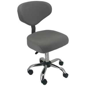 FLIGHT Stool (Curve Back) - Grey