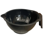 HCOCACUNB006 (Each) - Tint Bowl - Black with Teeth 300ml - Anti-slip (HS43439)