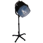 RIBALTA Hood Dryer on Stand - 2 Speed - Black