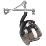 HELHOORIBL04 (Each) - RIBALTA Hood Dryer 3-Speed Ionic - Wall Mount - BLK ser#