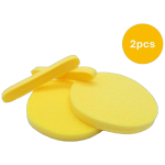 NBESPGUNB013 (Each) - Facial Sponges - Pack of 2 (1Pair) -Expands when Wet- Yellow