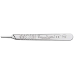 NFBDERUNB002 (Each) - Dermaplaning Handle #3-Stainless Steel (Swann Morton)