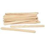 NFBWAXUNBL05 (Each) - Wooden Mini Spatulas  100's - ice cream