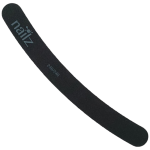 NHNFILNLZ006 (Each) - NAILZ Nail File - Banana Black 240/240 [Korean]