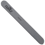 NHNFILNLZ011 (Each) - NAILZ Nail File - Straight Grey 240/240 [Korean]