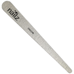 NHNFILNLZ018 (Each) - NAILZ Nail File - Teardrop Grey 240/240 [Korean]