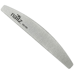 NHNFILNLZ023 (Each) - NAILZ Nail File - Halfmoon Grey 100/180 [Korean]