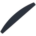 Nail File - Halfmoon Black 100/100 Grit